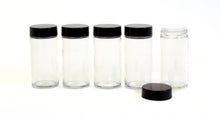 Load image into Gallery viewer, Orii 3oz Jar/Spice Jars with Black Lids (5 Pieces) - My Spice Racks
