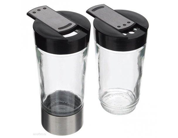 Orii Hourglass Jar Set (jar+lids+ring) (GSR2520) (pair)